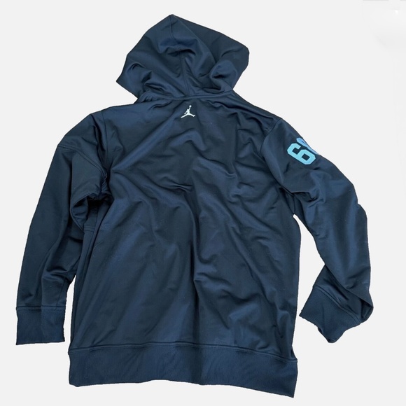 Vtg Toronto Blue Jays Hoodie Jordan Air Jumpman Full Zip Jacket LG World Series - Picture 5 of 12